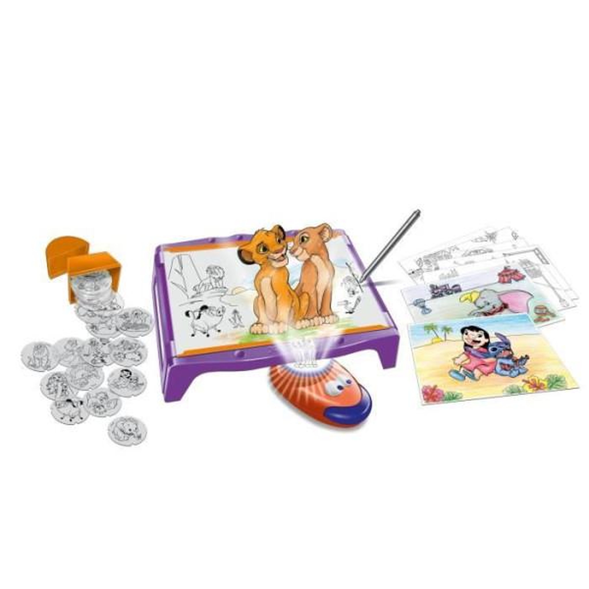 Voir la diapositive 4 : RAVENSBURGER Xoomy maxi disney, table a dessiner, dessin, mixte, activité créative, des 6 ans, 23946, ravensburger