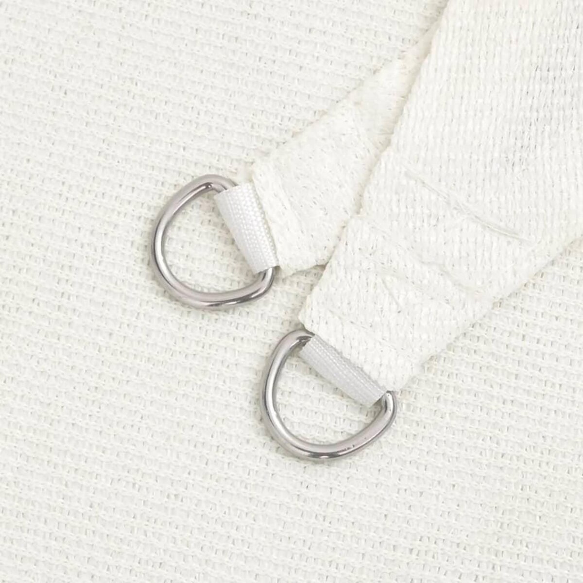 VIDAXL Voile d'ombrage 160 g/m^2 Blanc 2,5x3 m PEHD