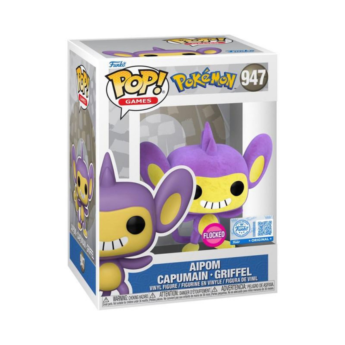 Funko Figurine Funko Pop Games Pokémon Aipom Capumain Griffel