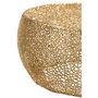 Voir la diapositive 3 : Paris Prix Table d'Appoint Design  Corail  81cm Or