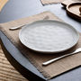 Voir la diapositive 3 : SECRET DE GOURMET Set de Table en Jute  Frange  30x45cm Naturel