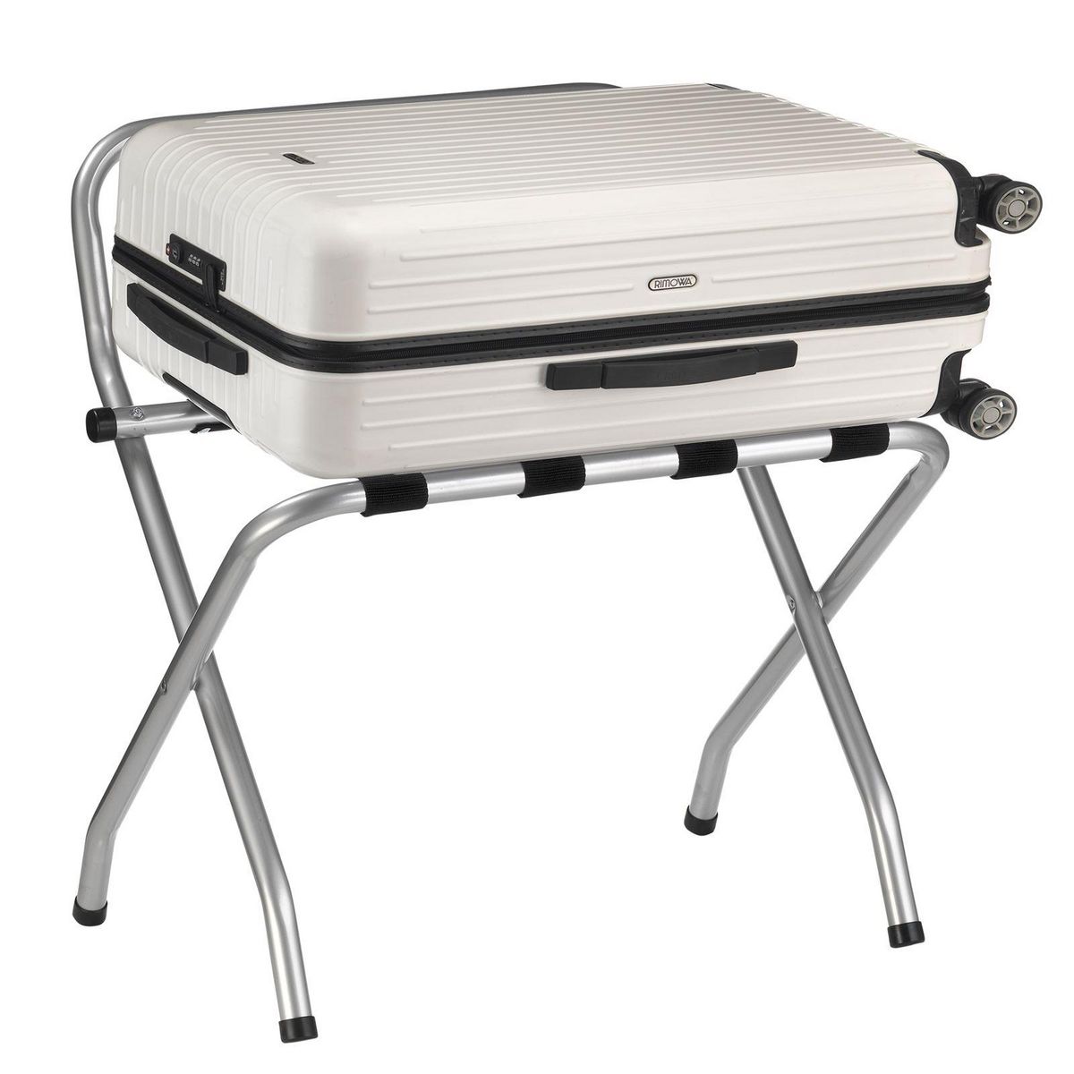 IDIMEX Porte-valise SUITE avec protection, structure pliable en métal