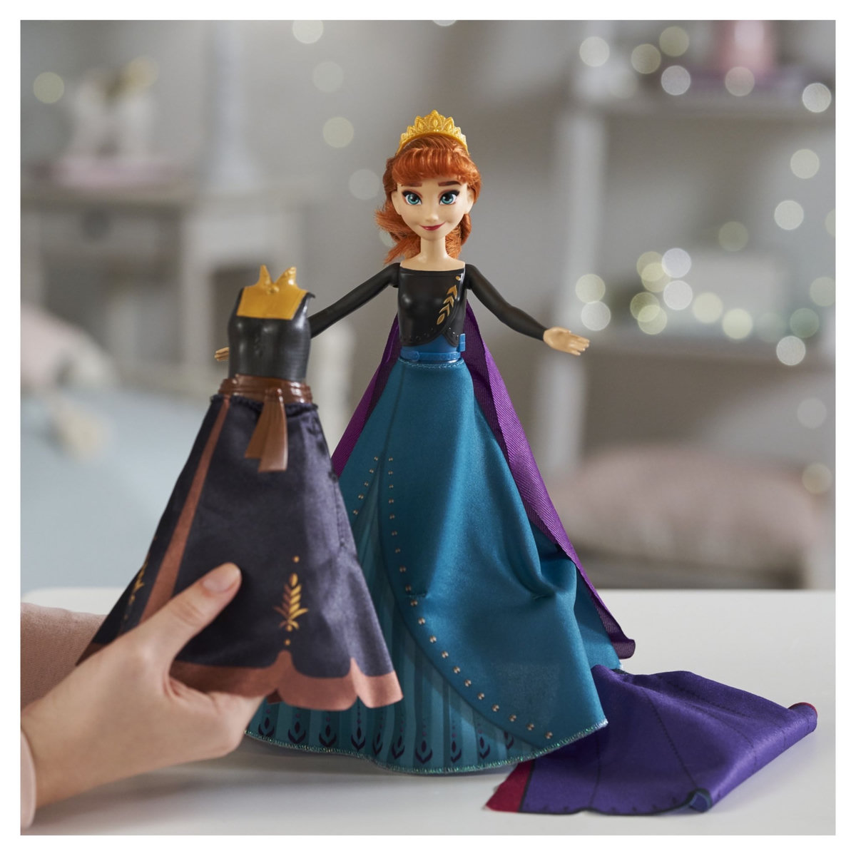 HASBRO Poupée Elsa transformation finale Reine des neiges