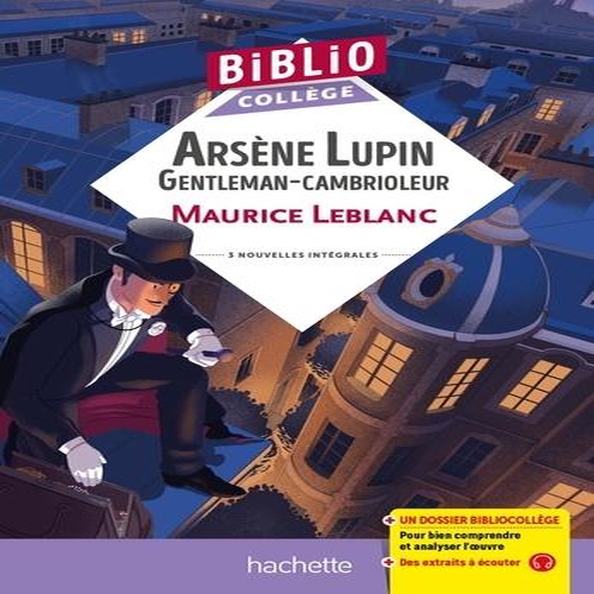 ARSENE LUPIN GENTLEMAN CAMBRIOLEUR. 3 NOUVELLES INTEGRALES, Leblanc Maurice