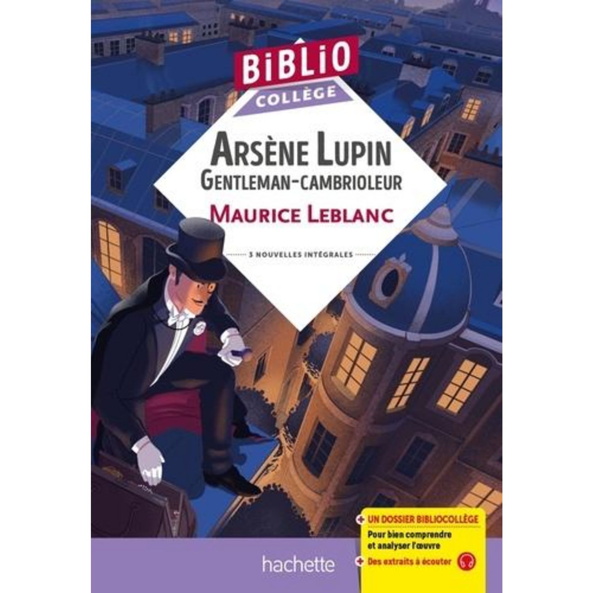 ARSENE LUPIN GENTLEMAN CAMBRIOLEUR. 3 NOUVELLES INTEGRALES, Leblanc Maurice