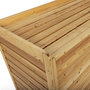 Voir la diapositive 5 : ID MARKET Cache climatiseur en bois naturel protection unité extérieur 95 x 50 x 80 cm