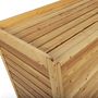 Voir la diapositive 5 : ID MARKET Cache climatiseur en bois naturel protection unité extérieur 95 x 50 x 80 cm