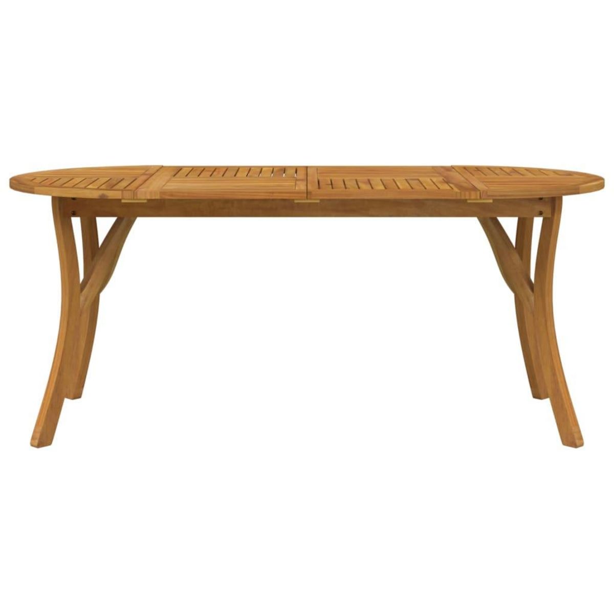 VIDAXL Table de jardin 200x90x75 cm Bois d'acacia solide