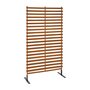 Voir la diapositive 1 : SWEEEK Paravent extérieur en bois. 100cm. acacia. intérieur. extérieur