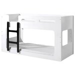 Paris Prix Lit Superposé Enfant  Lucca  90x200cm Blanc