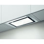 Voir la diapositive 2 : ELICA Hotte encastrable HIDDEN IXGL/A/60 Acier inox + verre blanc