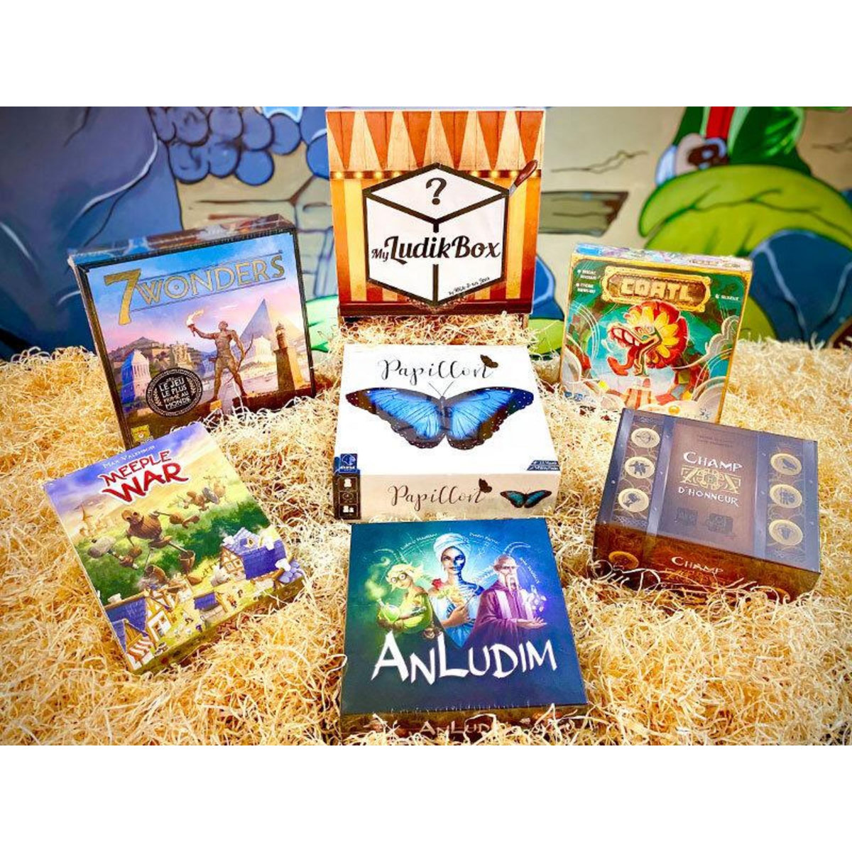 Smartbox Box suprise de jeux de société à thème pour toute la famille - Coffret Cadeau Sport & Aventure