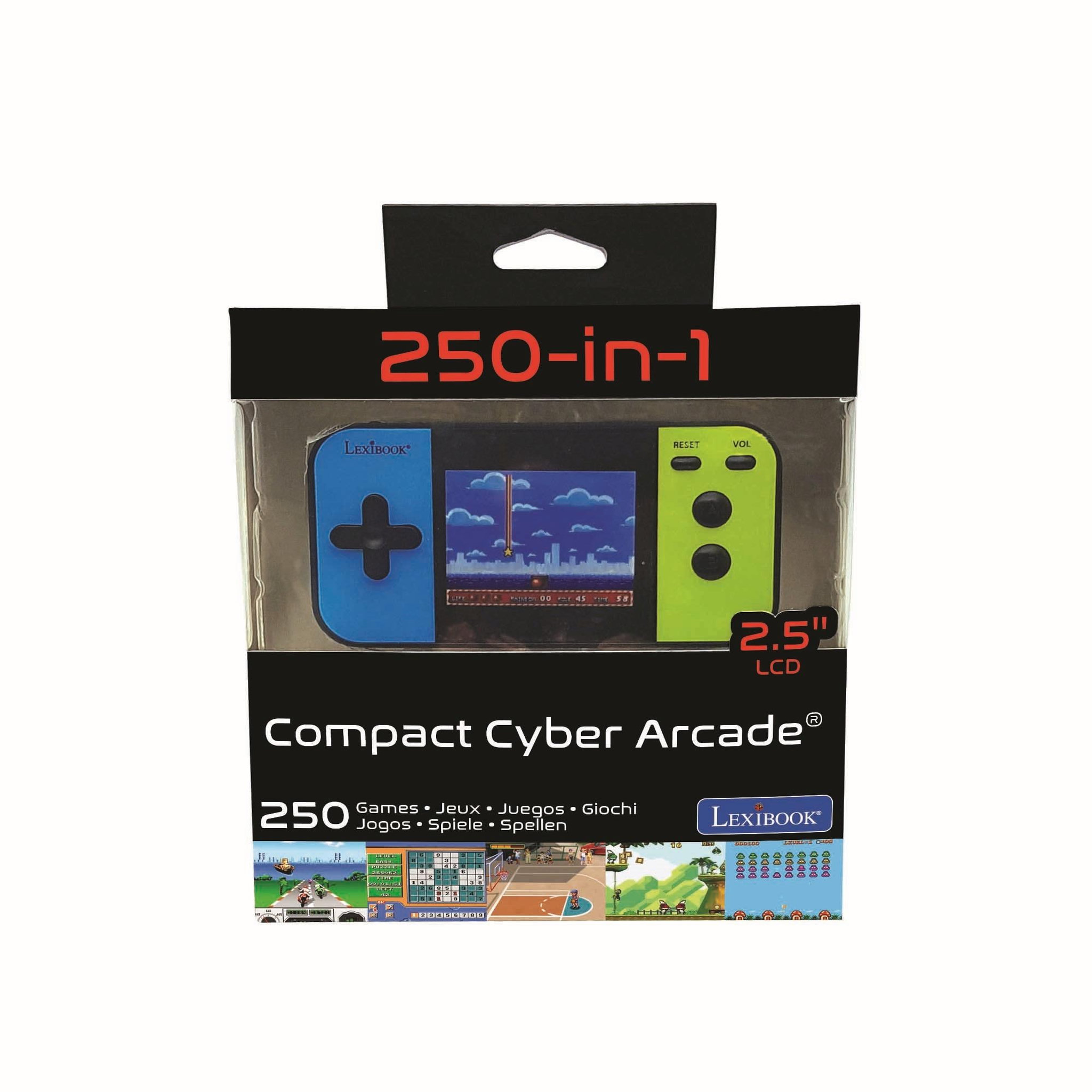 Voir la diapositive 4 : Lexibook Console de jeux portable couleur Cyber Arcade Pocket