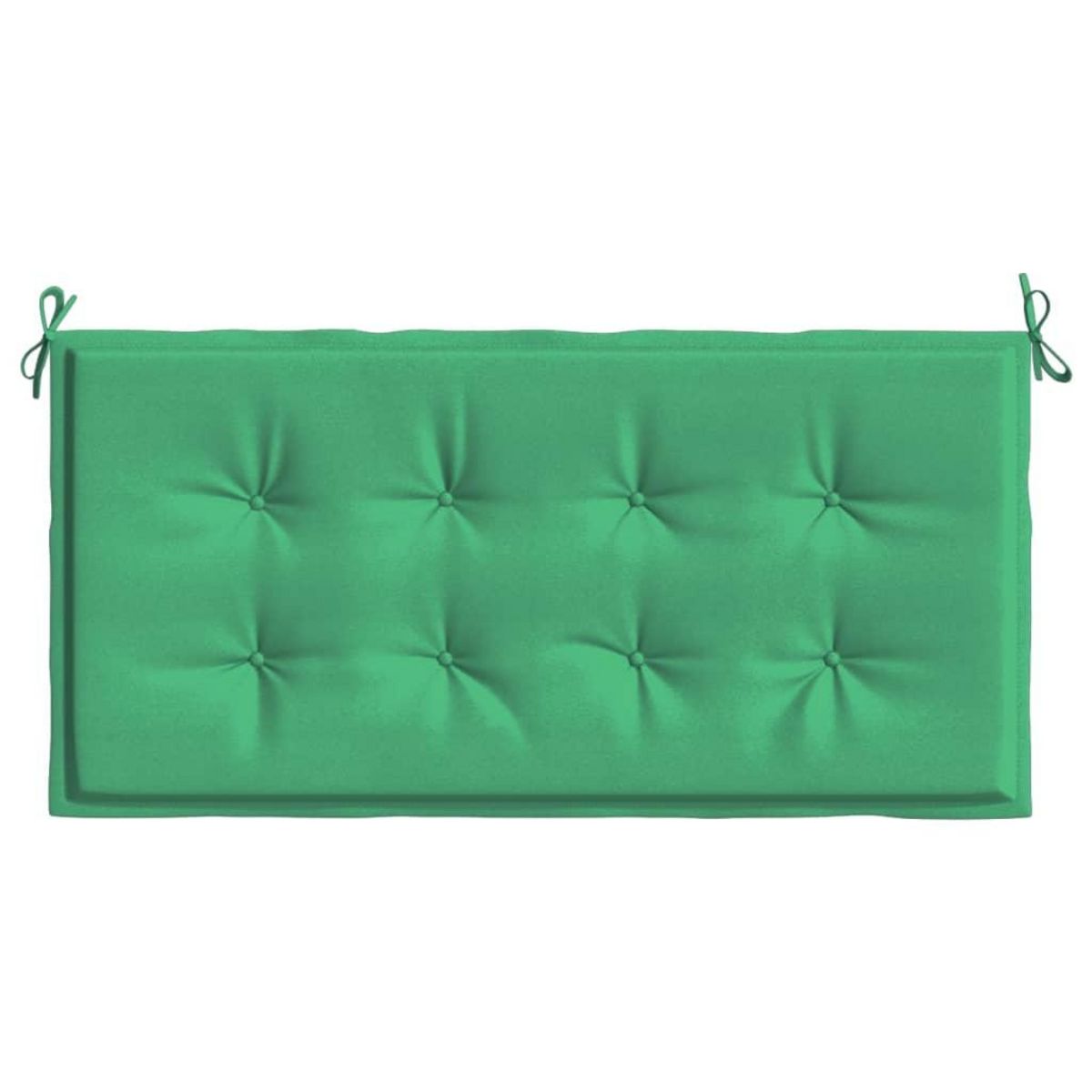 VIDAXL Coussin de banc de jardin vert 100x50x3 cm tissu oxford