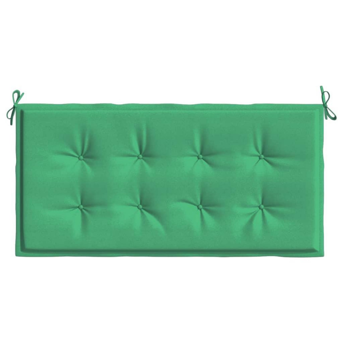 VIDAXL Coussin de banc de jardin vert 100x50x3 cm tissu oxford
