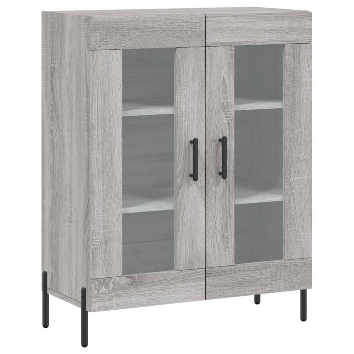 VIDAXL Buffet sonoma gris 69,5x34x90 cm bois d'ingenierie