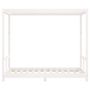 Voir la diapositive 4 : VIDAXL Cadre de lit pour enfant blanc 80x160 cm bois de pin massif