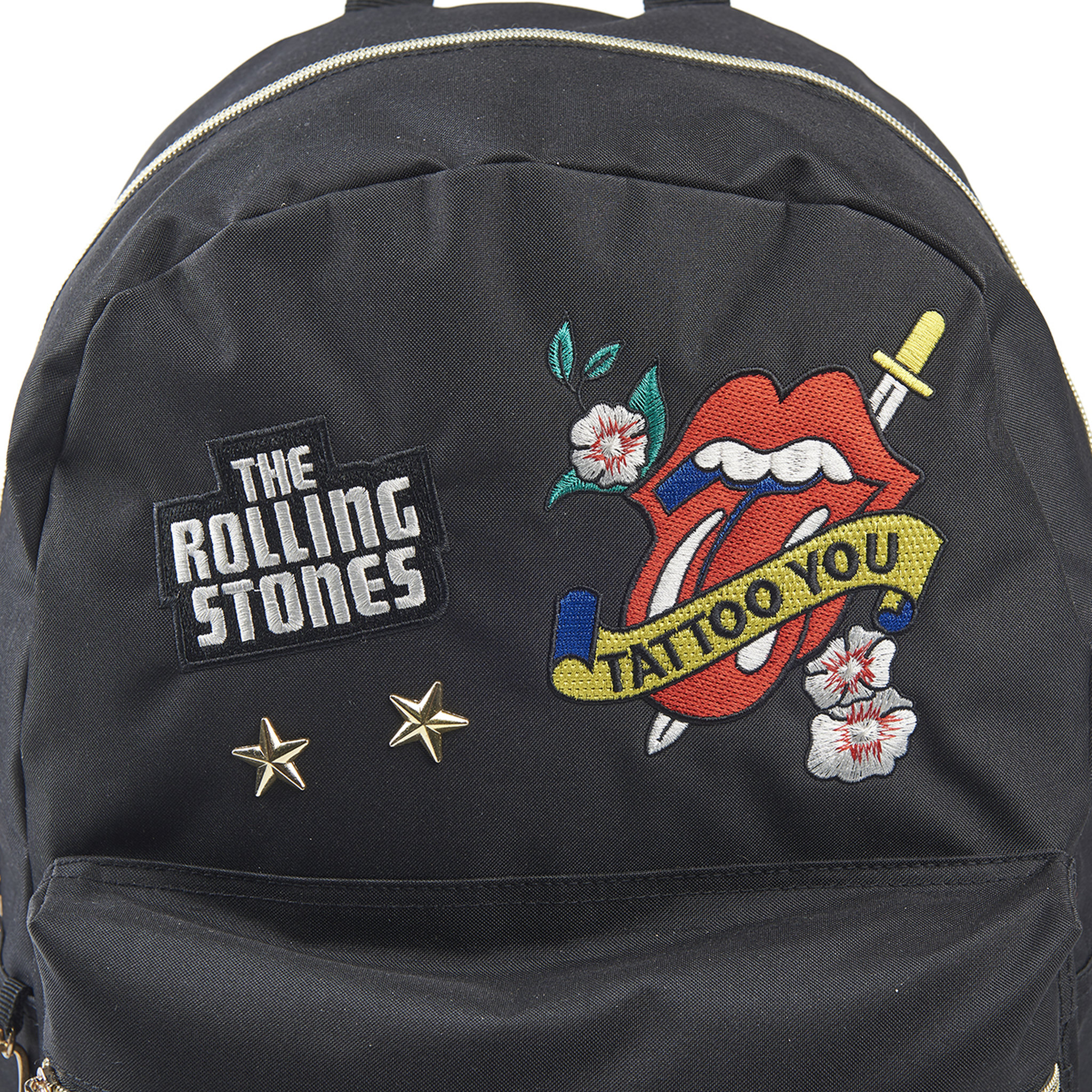 Voir la diapositive 4 : ROLLING STONES Sac à dos 1 compartiment noir