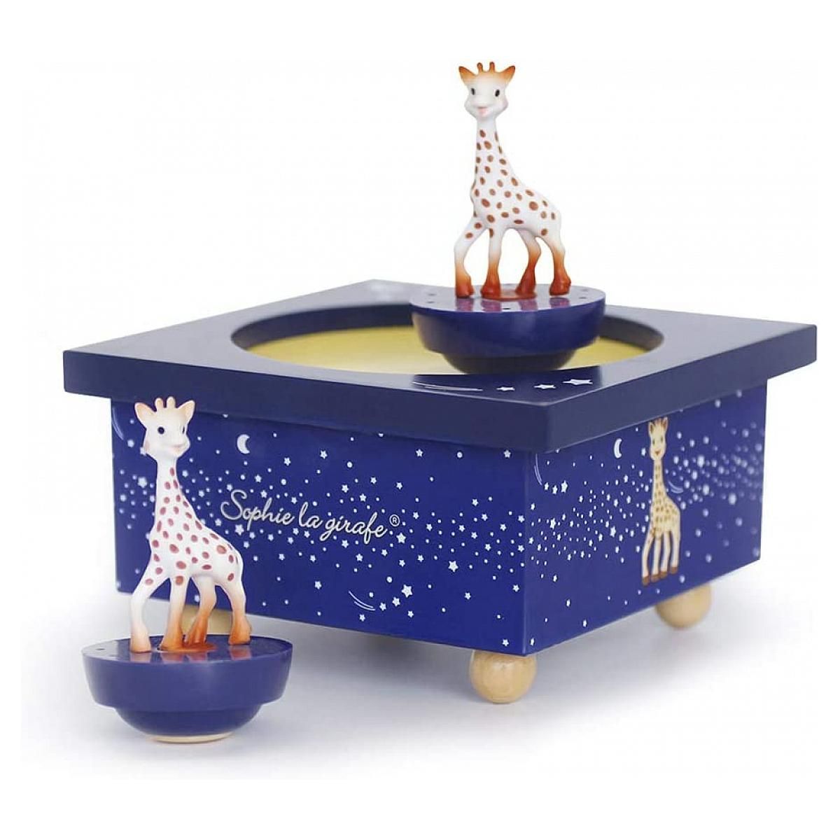 Trousselier Boite Musique Bois Sophie la Girafe Voie Lactee