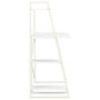 Voir la diapositive 3 : VIDAXL Bureau avec etagere Blanc 102x50x117 cm