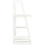 Voir la diapositive 3 : VIDAXL Bureau avec etagere Blanc 102x50x117 cm