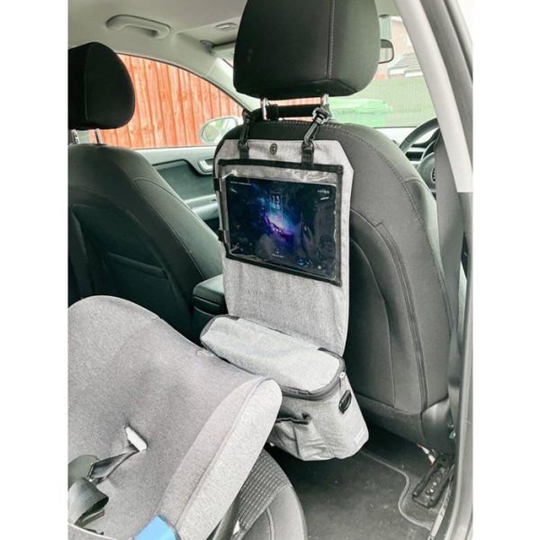 Voir la diapositive 6 : MARKET24 Sac a langer de voyage 3-en-1 - DREAMBABY - Organisateur pour poussette et siege auto, sac a langer avec porte-tablette - Isolé