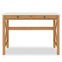 Voir la diapositive 1 : IDIMEX Bureau ADRIAN L 110 cm 2 tiroirs en bois massif