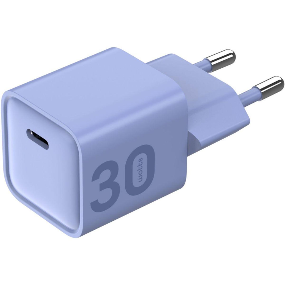ESSENTIEL B Chargeur USB-C 30W violet métallisé