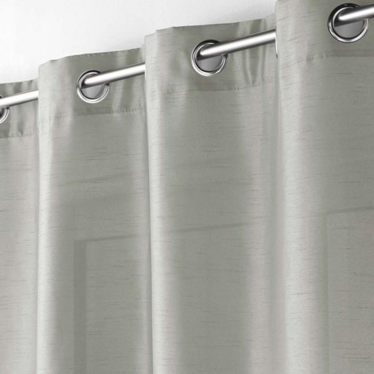 Paris Prix Rideau à Oeillets  Shana  140x240cm Gris Perle