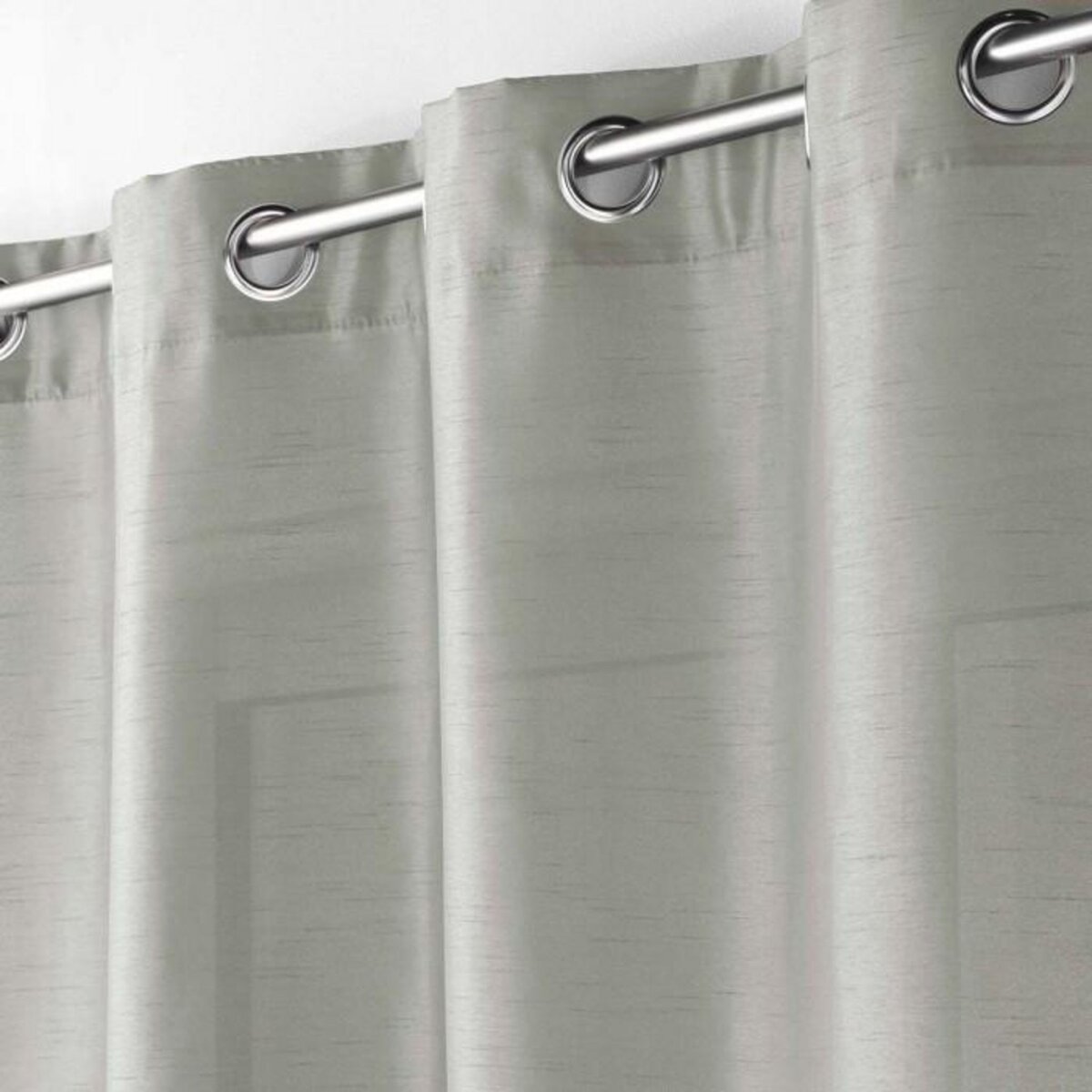 Paris Prix Rideau à Oeillets  Shana  140x240cm Gris Perle