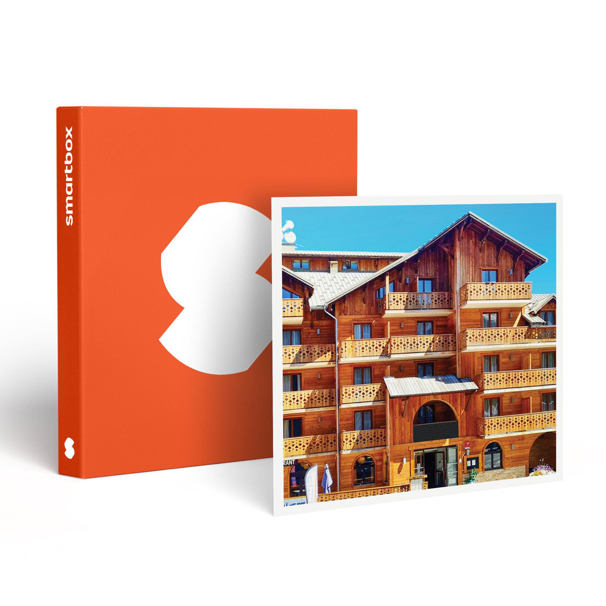 Smartbox Évasion de luxe en hôtel 4* avec sauna, dîner gastronomique et champagne à risoul - coffret cadeau séjour