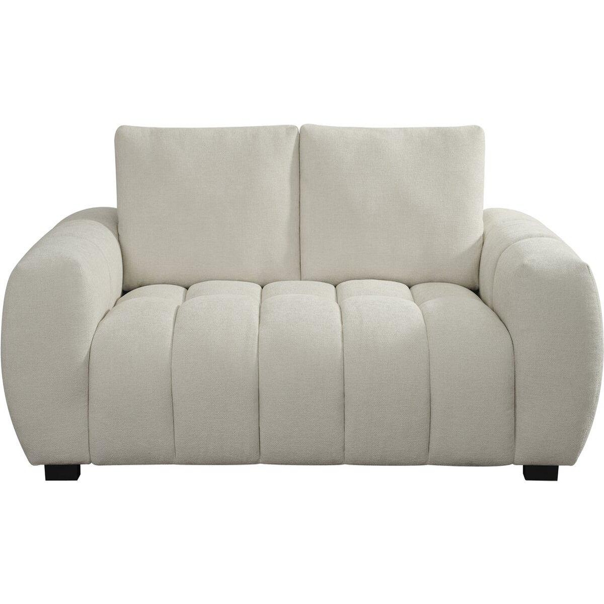 Voir la diapositive 1 : Habitat et Jardin Canapé en tissu chenille  Cambon  - 3 places - Beige