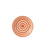 Voir la diapositive 2 : Paris Prix Coupelle Basse en Céramique  Granada Rayure  25cm Orange