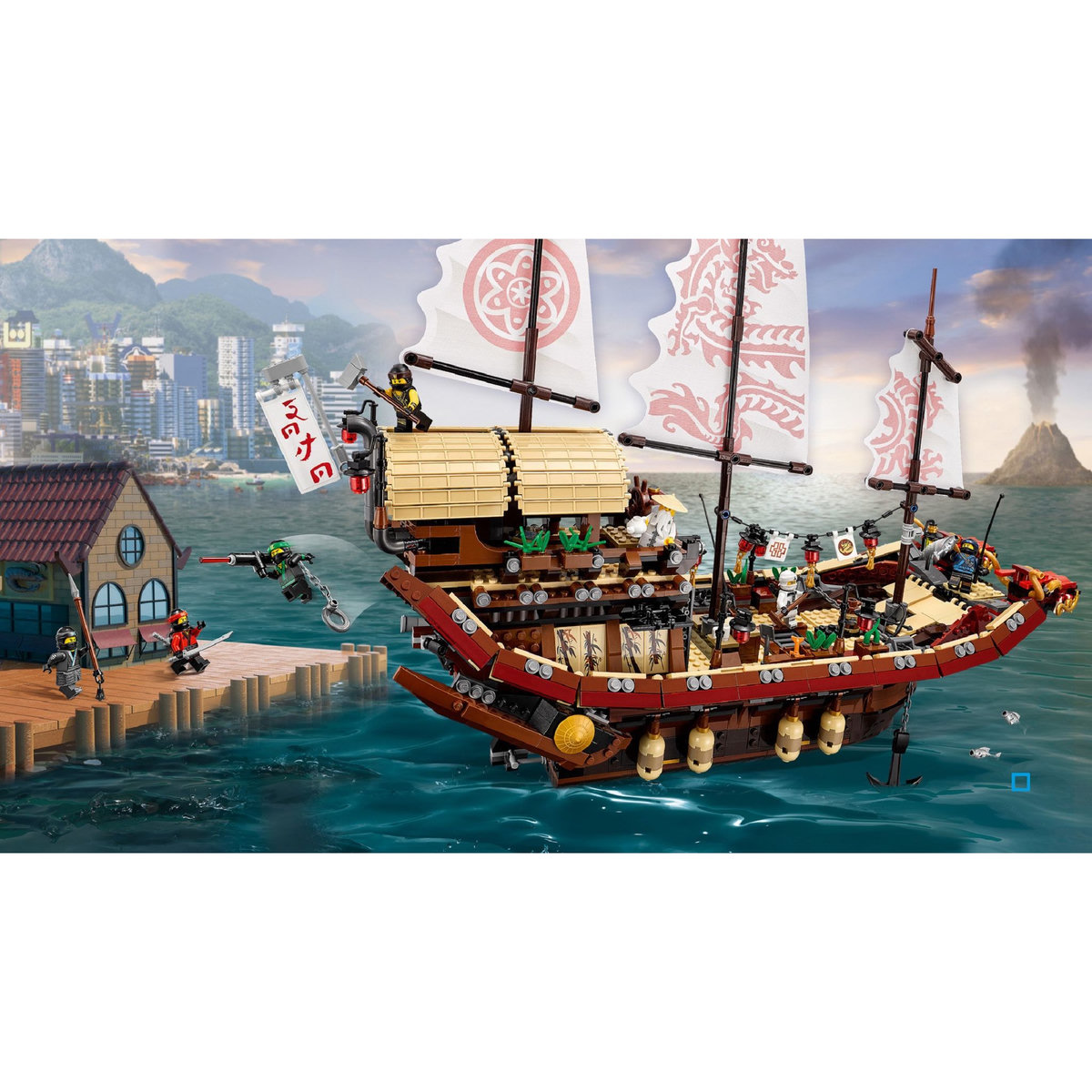 LEGO Ninjago 70618 - Le QG des ninjas
