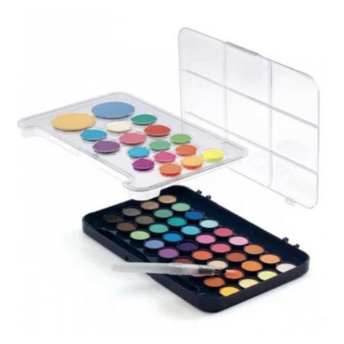 Djeco Les couleurs des grands Palette d'artiste