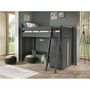Voir la diapositive 2 : Paris Prix Pack - Lit Mezzanine Enfant & Armoire  London  Anthracite