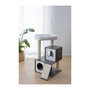 Voir la diapositive 6 : KERBL Arbre a chat - 48x44x86cm - Flair - KERBL - Blanc/gris - Sisal