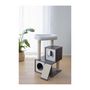 Voir la diapositive 6 : KERBL Arbre a chat - 48x44x86cm - Flair - KERBL - Blanc/gris - Sisal