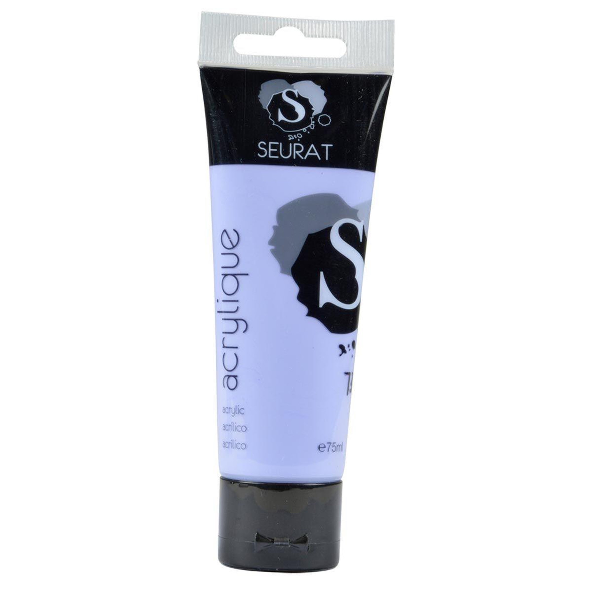 Voir la diapositive 2 : HOMEA Tube de Peinture Acrylique  Matisse  75ml Violet Pastel