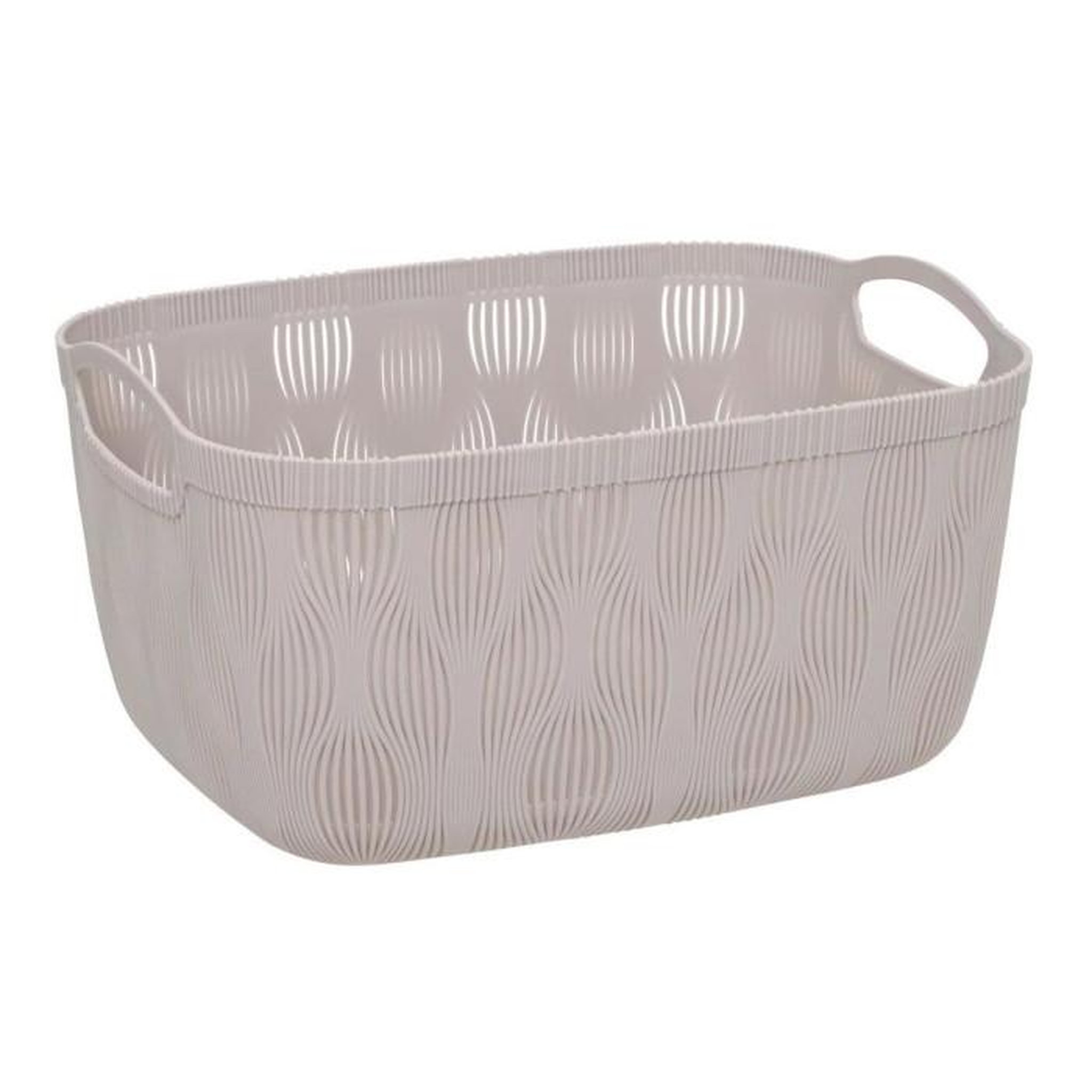 Voir la diapositive 1 : FIVE Panier de Rangement Design  Leaf  6,5L Argile
