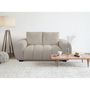 Voir la diapositive 2 : Habitat et Jardin Canapé en tissu chenille  Cambon  - 2 places - Beige