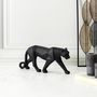 Voir la diapositive 3 : Paris Prix Statuette Déco  Panthère Origami  40cm Noir