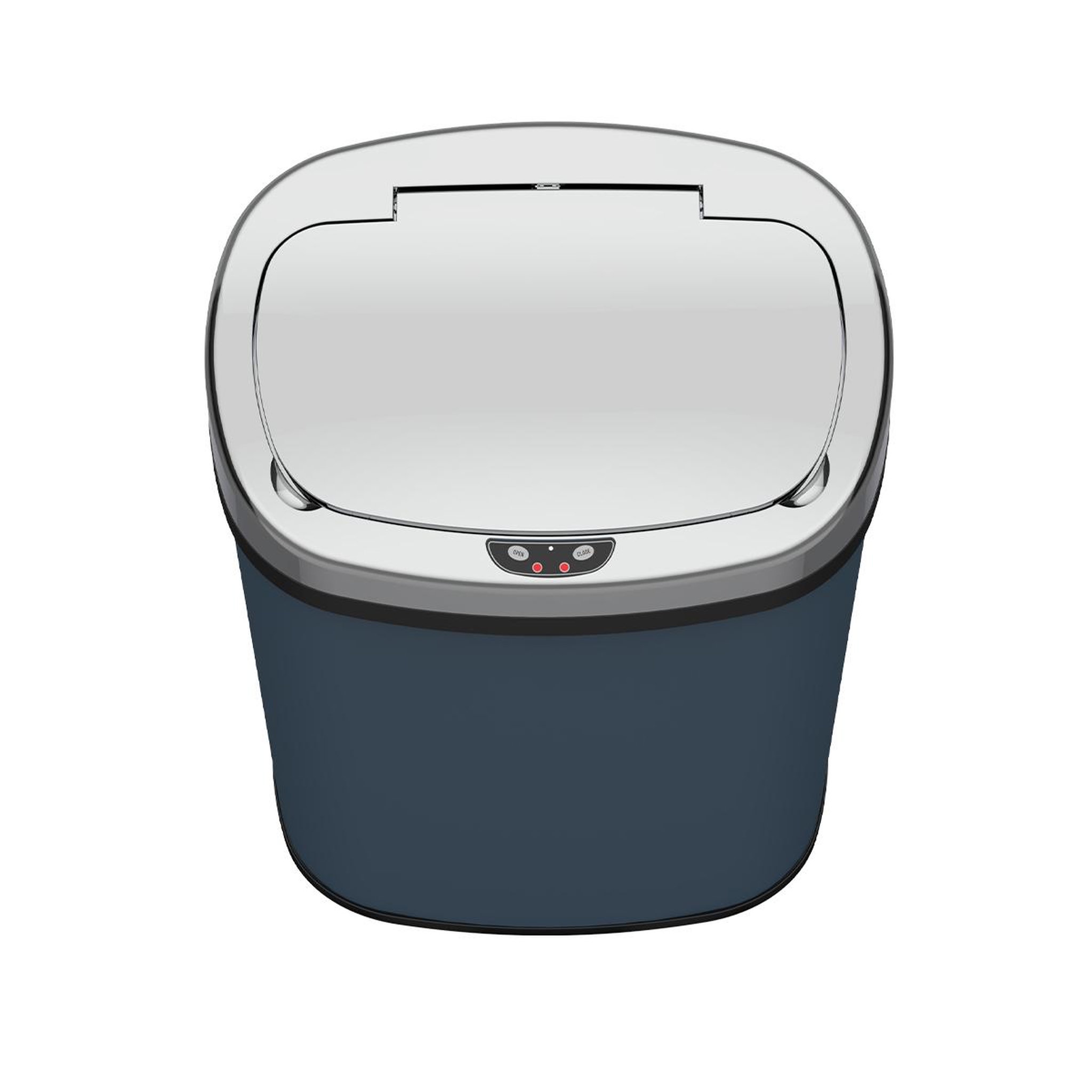 Voir la diapositive 3 : Kitchen move Poubelle automatique inox gris 58l - bat-58ls06a grey ss