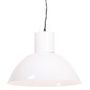 Voir la diapositive 2 : VIDAXL Lampe suspendue 25 W Blanc Rond 48 cm E27