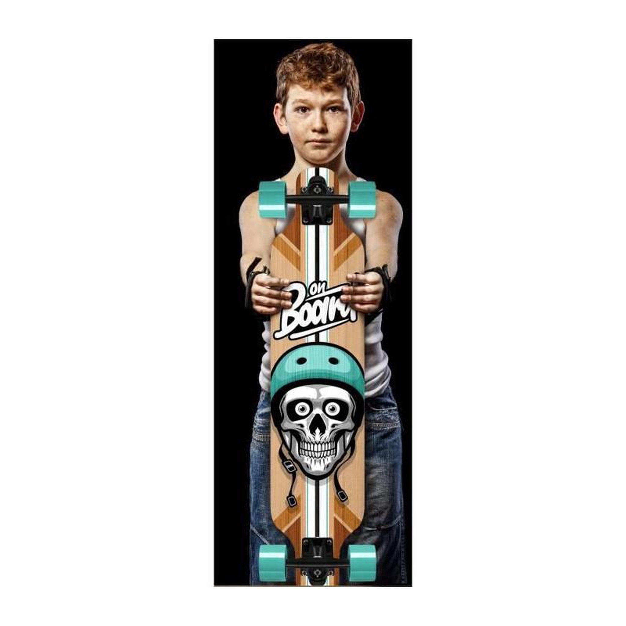 Voir la diapositive 5 : STAMP STAMP - Longboard 41 x 9 - Skids Control