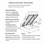 Voir la diapositive 6 : LITERIE JULIEN Ensemble Lit Coffre et Matelas  Haute Densité Confort Souple