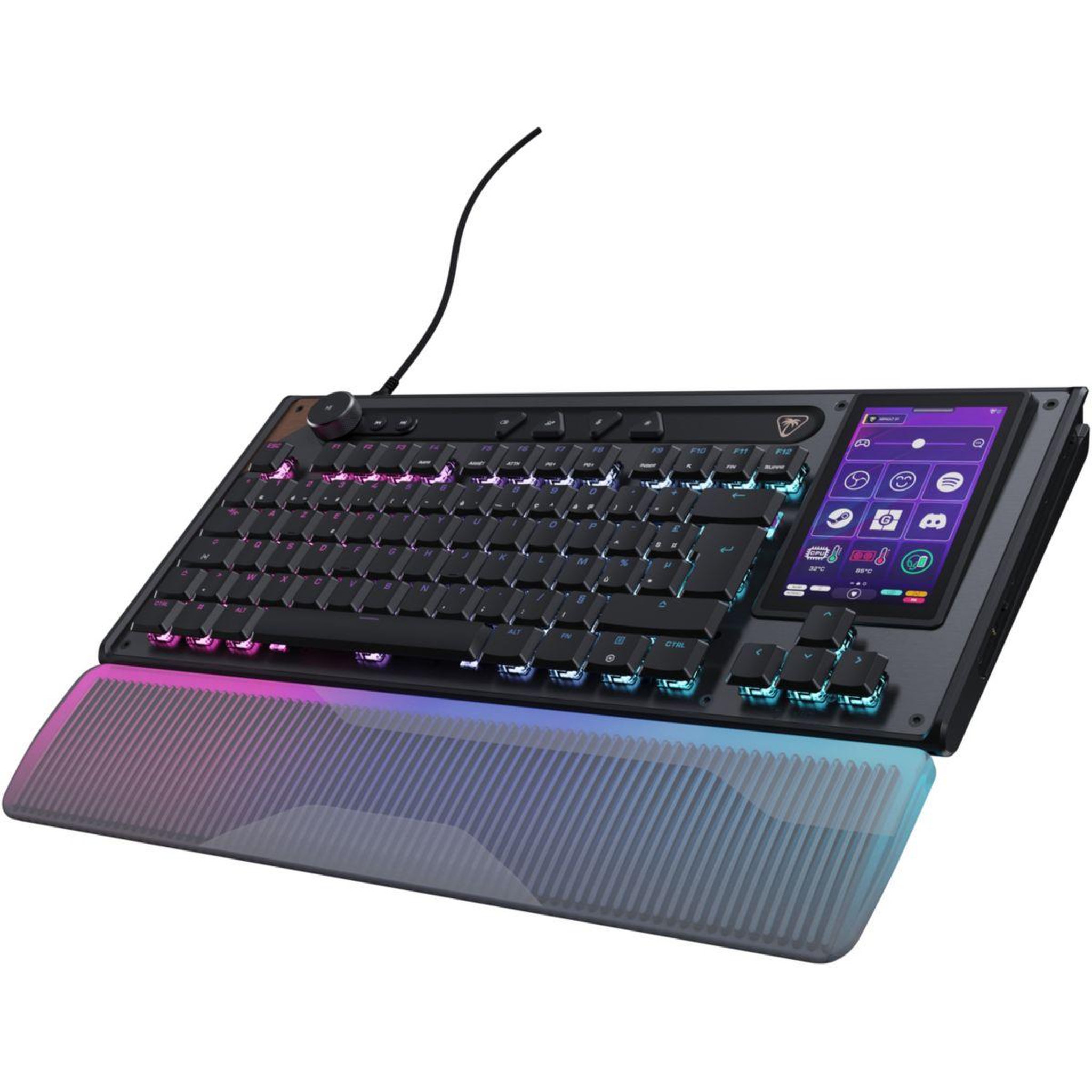Turtle Beach Clavier gamer Command KB7 TKL Wired Noir FR