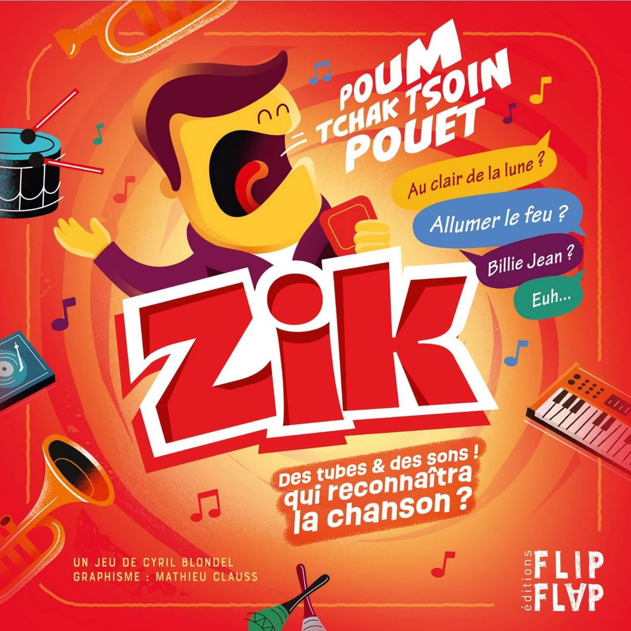 Voir la diapositive 3 : FLIP FLAP Jeu d ambiance Flip Flap Zik