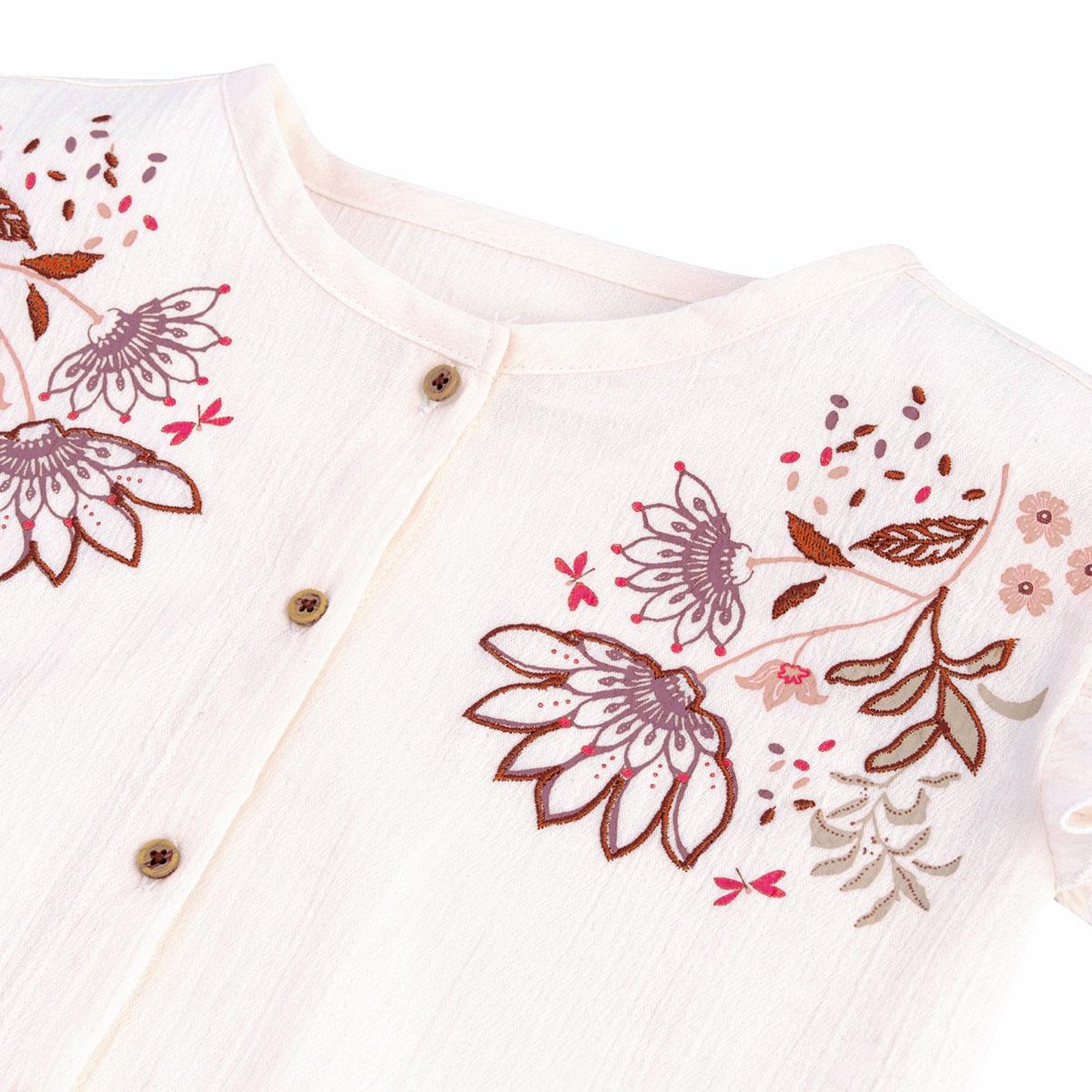 Voir la diapositive 3 : Petit Béguin Blouse fille Mahonia