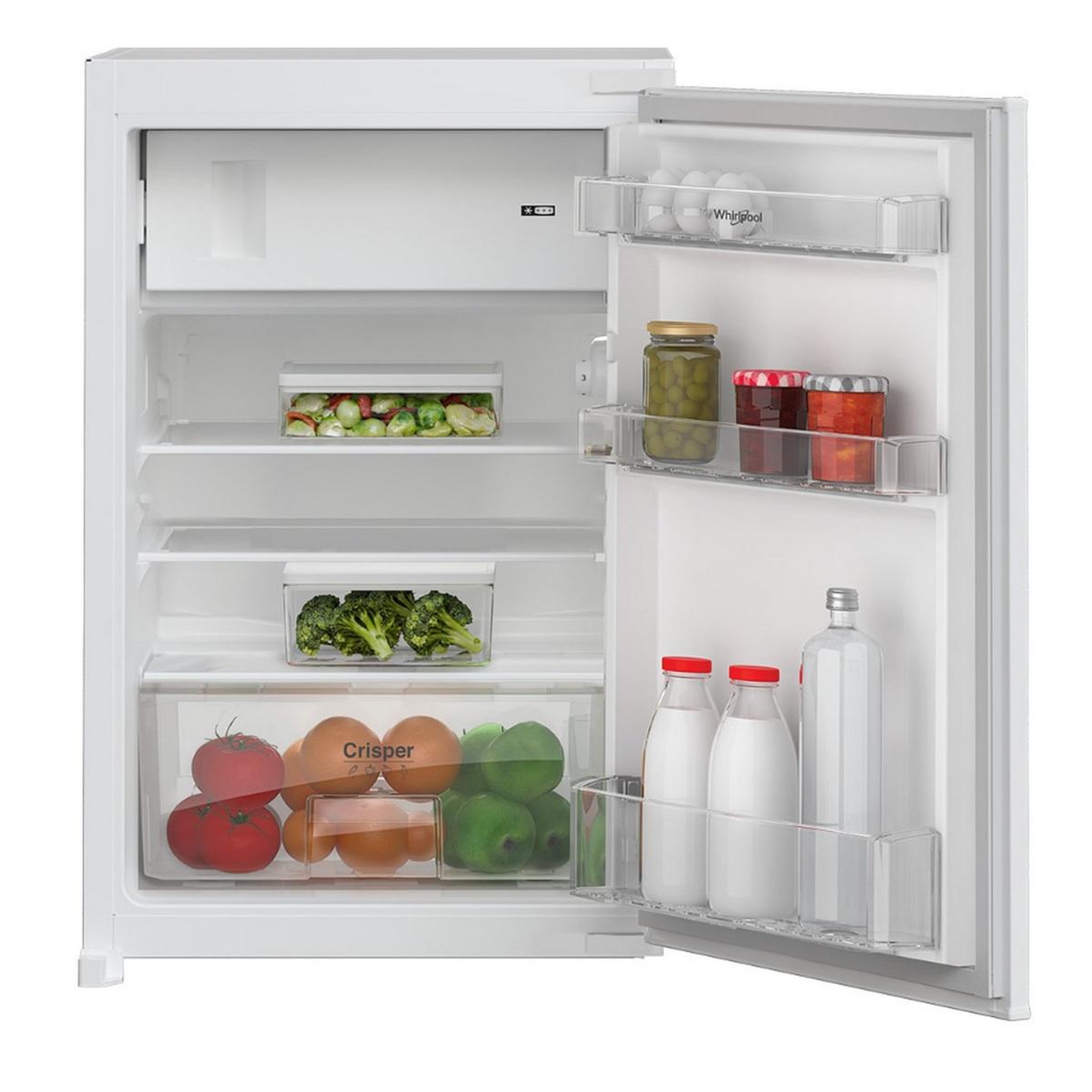 Voir la diapositive 3 : Whirlpool Réfrigérateur top encastrable 110l - whss2131b4